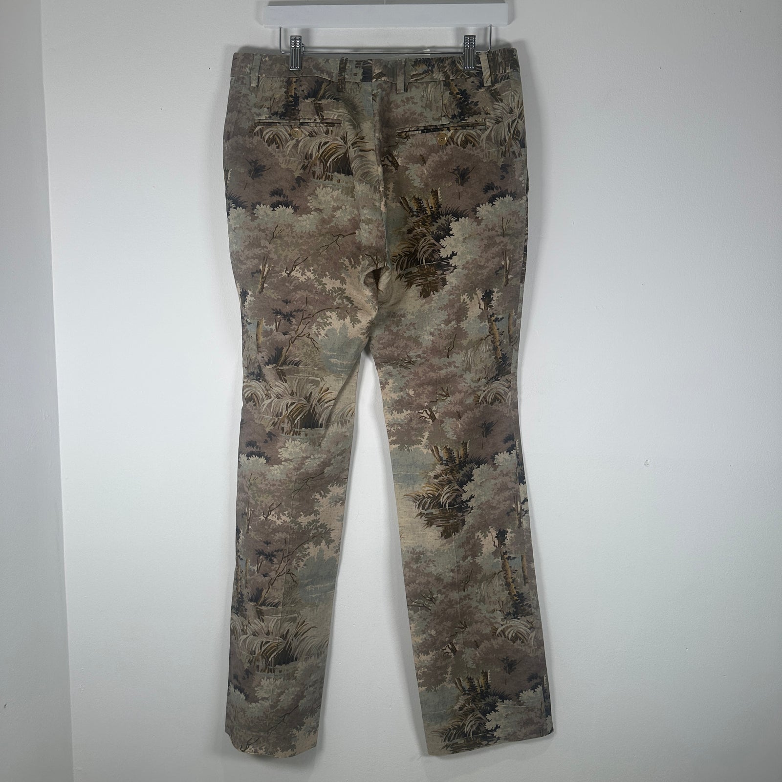Gucci FW/16 Worsted Wool French Tapestry Pants Size 32