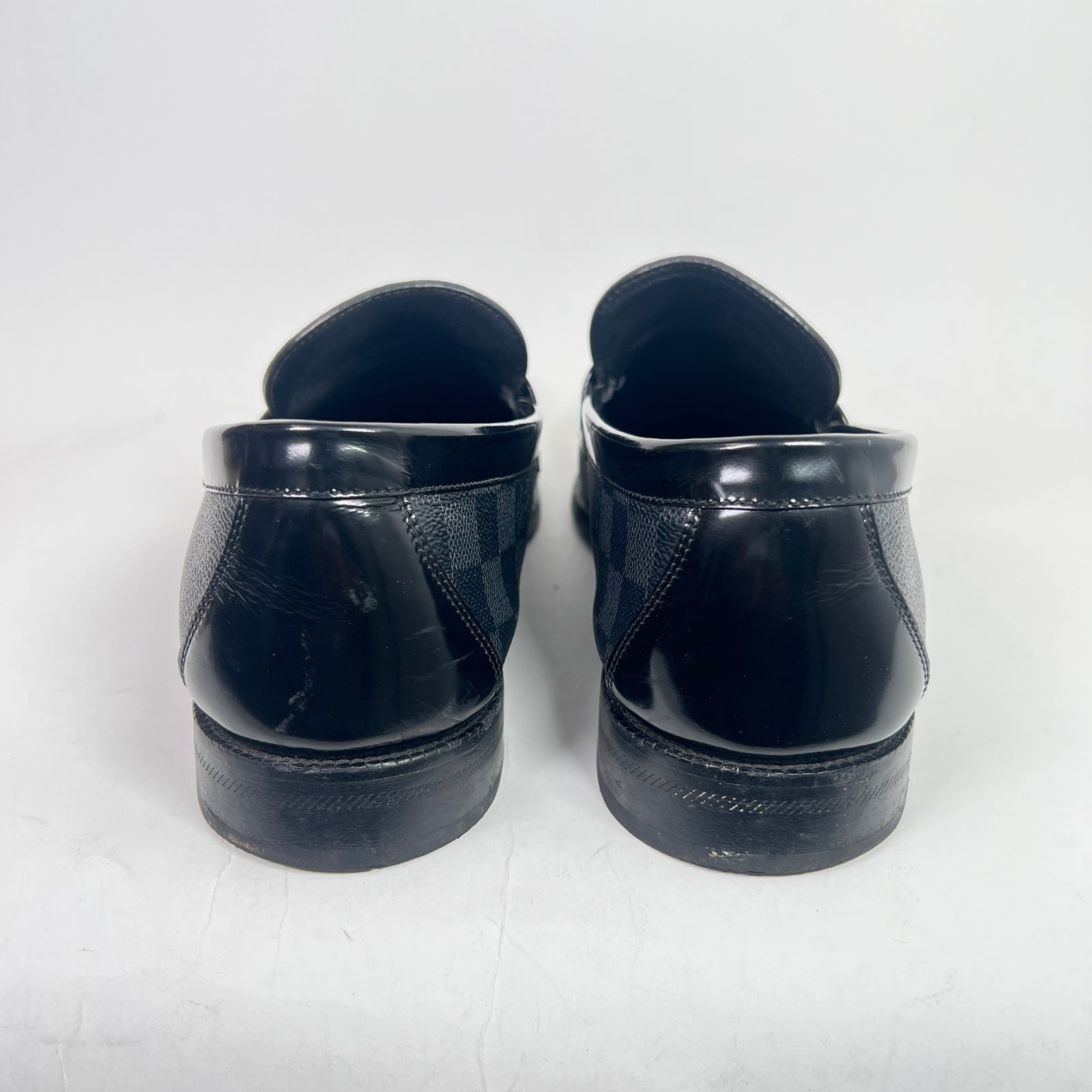 Louis Vuitton Damier Graphite Major Loafers