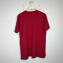 Gucci GG Embroidered Monogram Polo