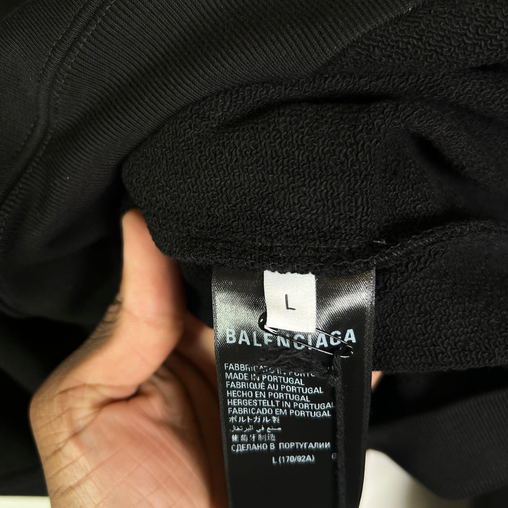 Balenciaga Campaign Logo Hoodie