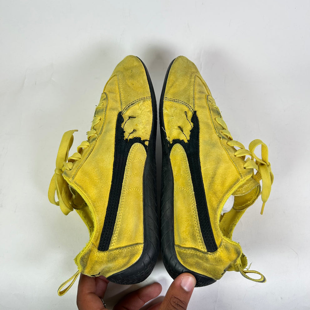 Balenciaga x Puma Speedcat Destroyed Low-top Sneakers