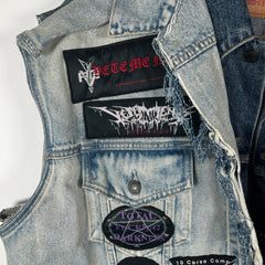 Vetements x Levis AW17 Double Trash Oversized Denim Vest Size S