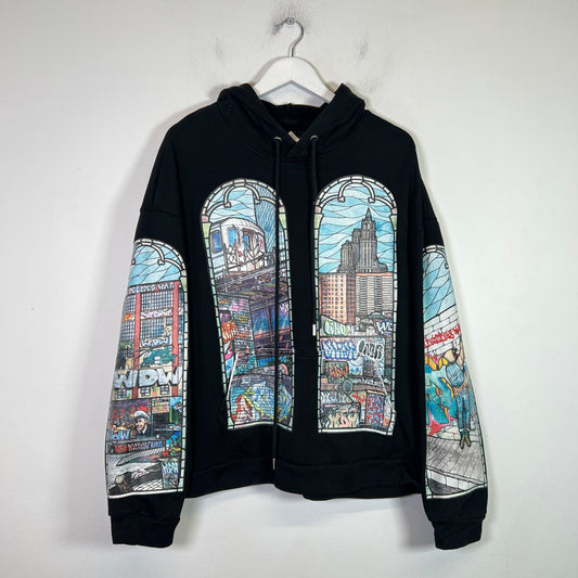 Who Decides War Black 'Politics As Usual' Hoodie Size L