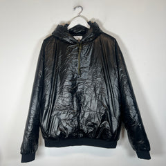 Acronym Black HD Nylon Insulated Hoodie Size L
