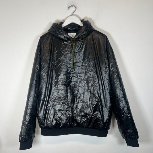 Acronym Black HD Nylon Insulated Hoodie Size L