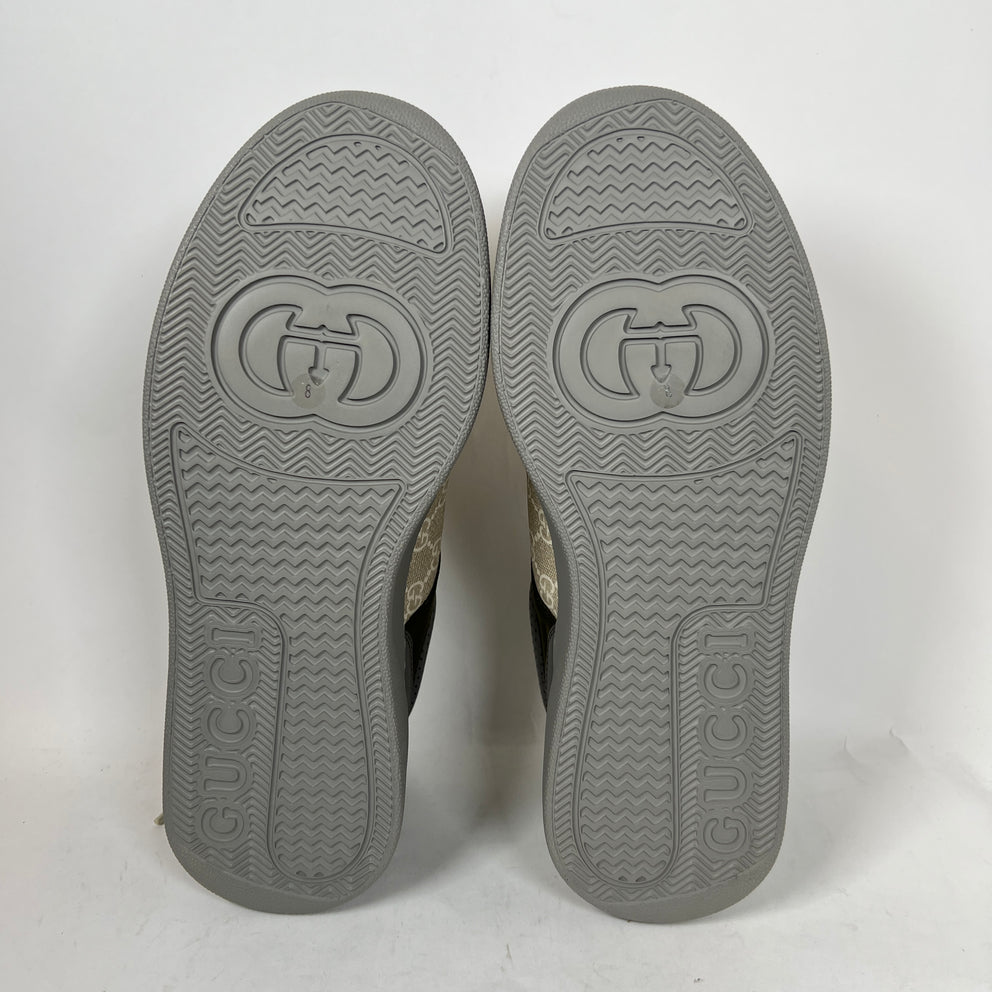 Gucci Grey/Green GG Chunky Sneaker Size GG 8