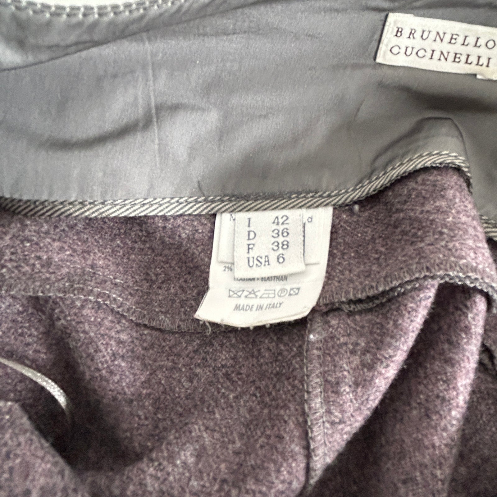 Brunello Cucinelli Pleated Skirt Size 6