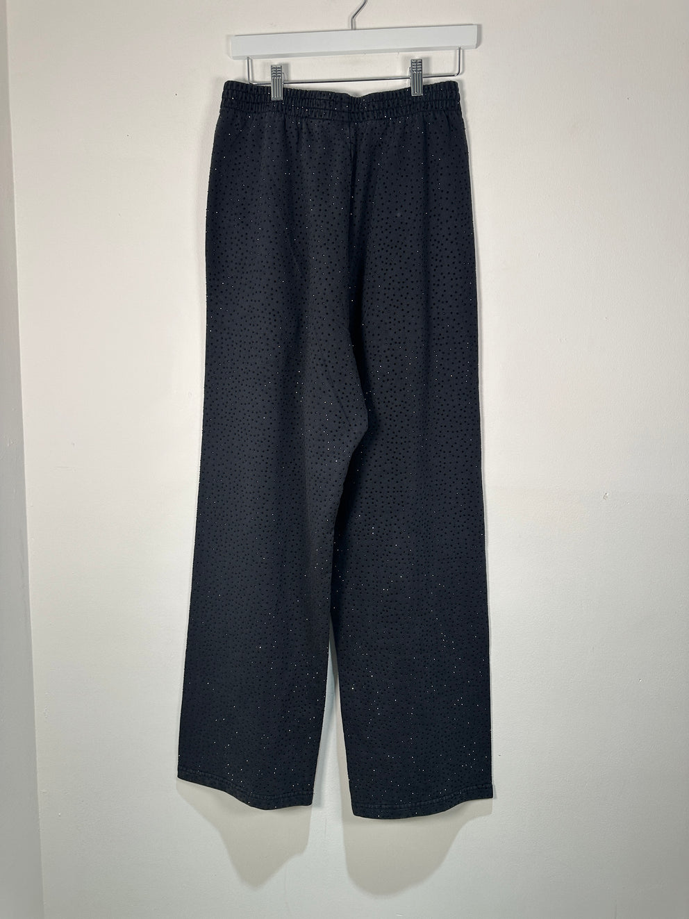 Balenciaga All Over Crystal Grey Sweatpants Size S