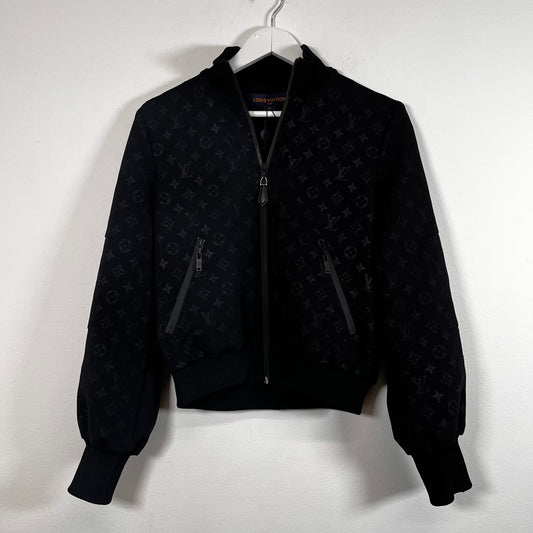 Louis Vuitton Black Monogram Jogging Jacket Size S