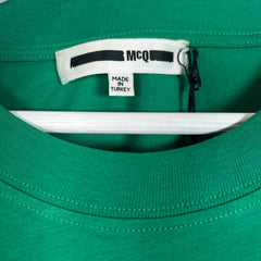 Alexander Mcqueen MCQ Green Graphic T-Shirt Size M