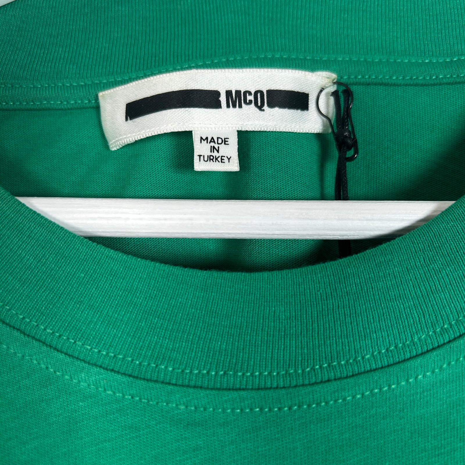 Alexander Mcqueen MCQ Green Graphic T-Shirt Size M