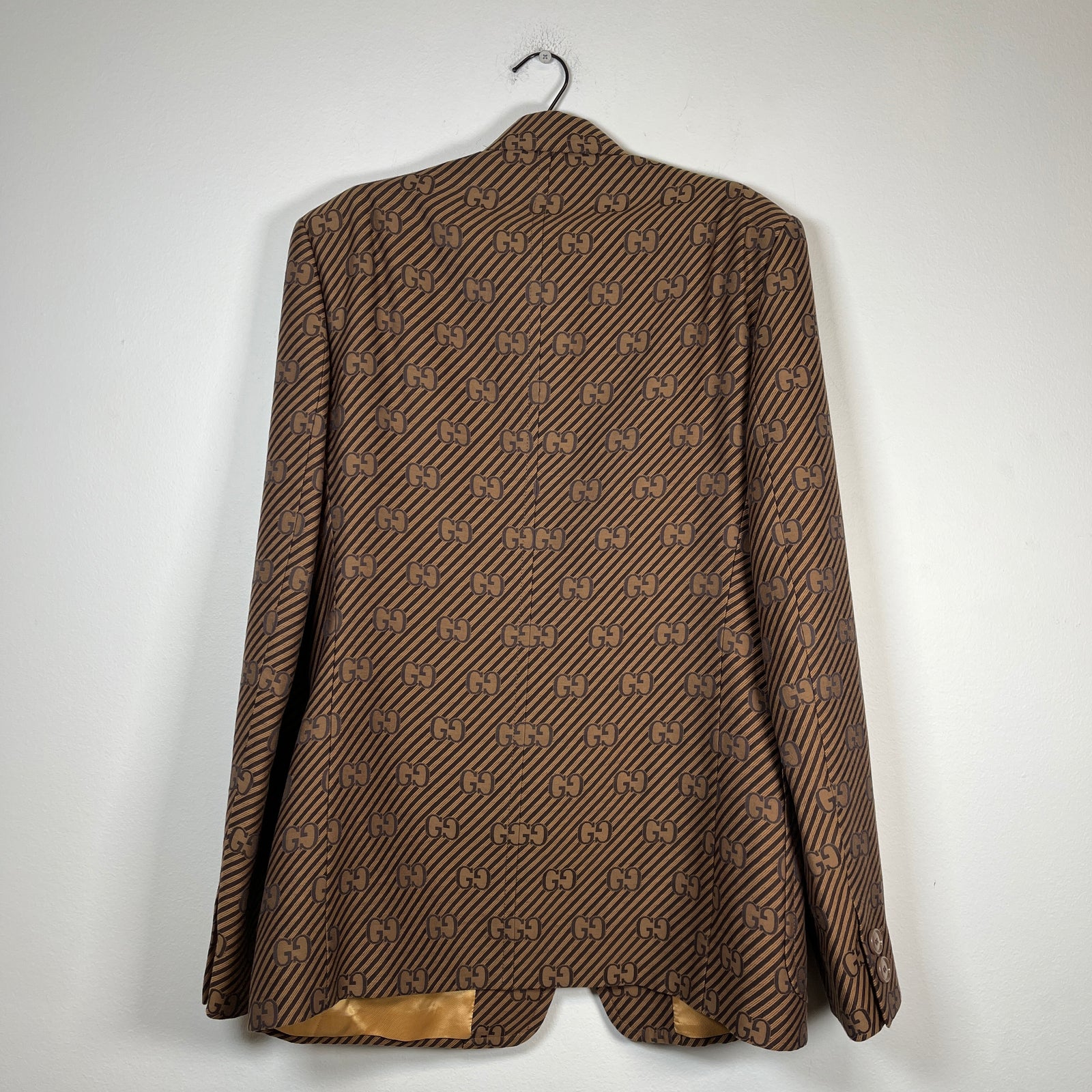 Gucci Diagonal GG Monogram Brown Suit Set