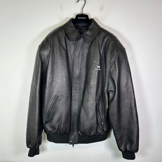 Balenciaga Sporty B Taxi Bomber Jacket