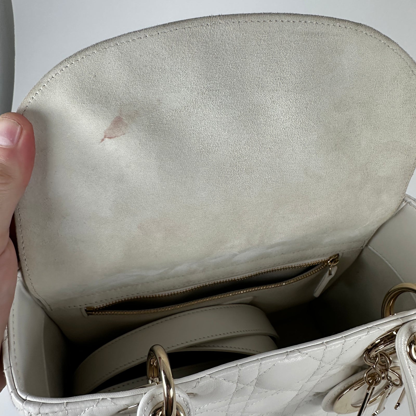 Dior Medium Cannage Lady Dior Bag