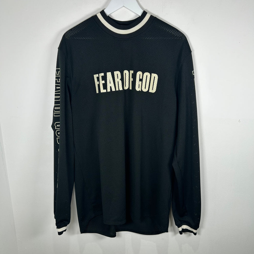 Fear of God Black Basketball Jersey Size M