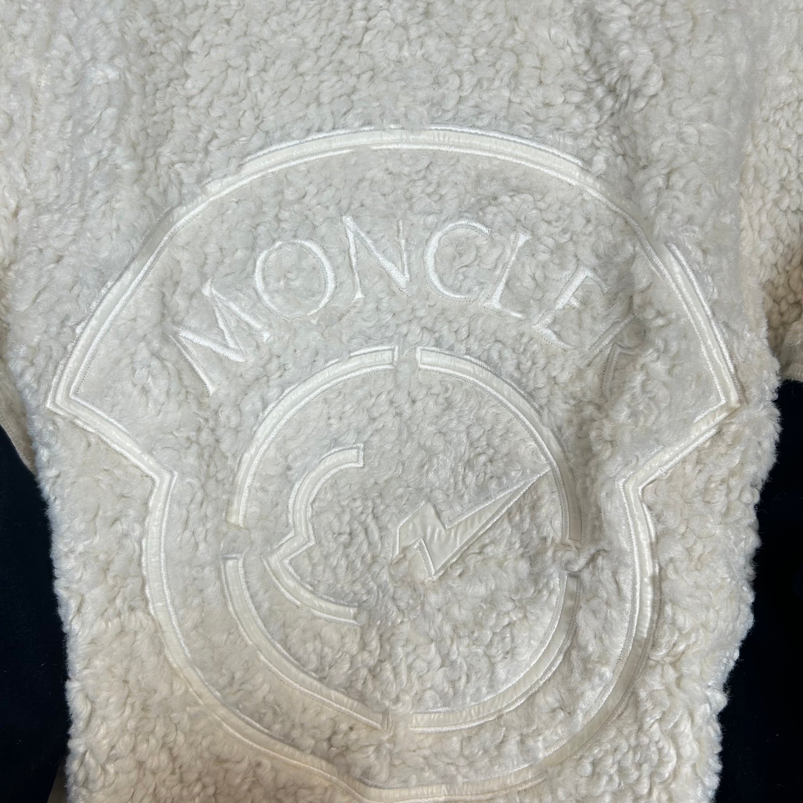 Moncler Genius x Fragment White Wool Jacket Size XL
