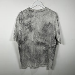 Acne Studios White Trompe-l'œil Paint Logo T-Shirt