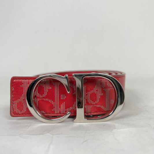 Dior CD Oblique Galaxy Reversible Belt