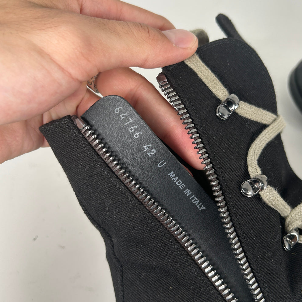 Rick Owens Pentagram Ramones Black Size 42