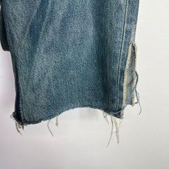 Balenciaga FW22 Lightwash Waxed Super Fitted Jeans
