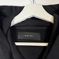 Amiri Black Pegasus Script Hoodie Size L