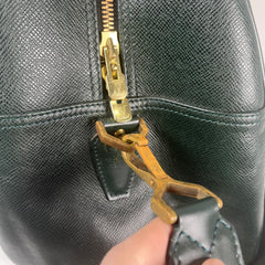 Louis Vuitton Green Boston Kendall Duffle Bag