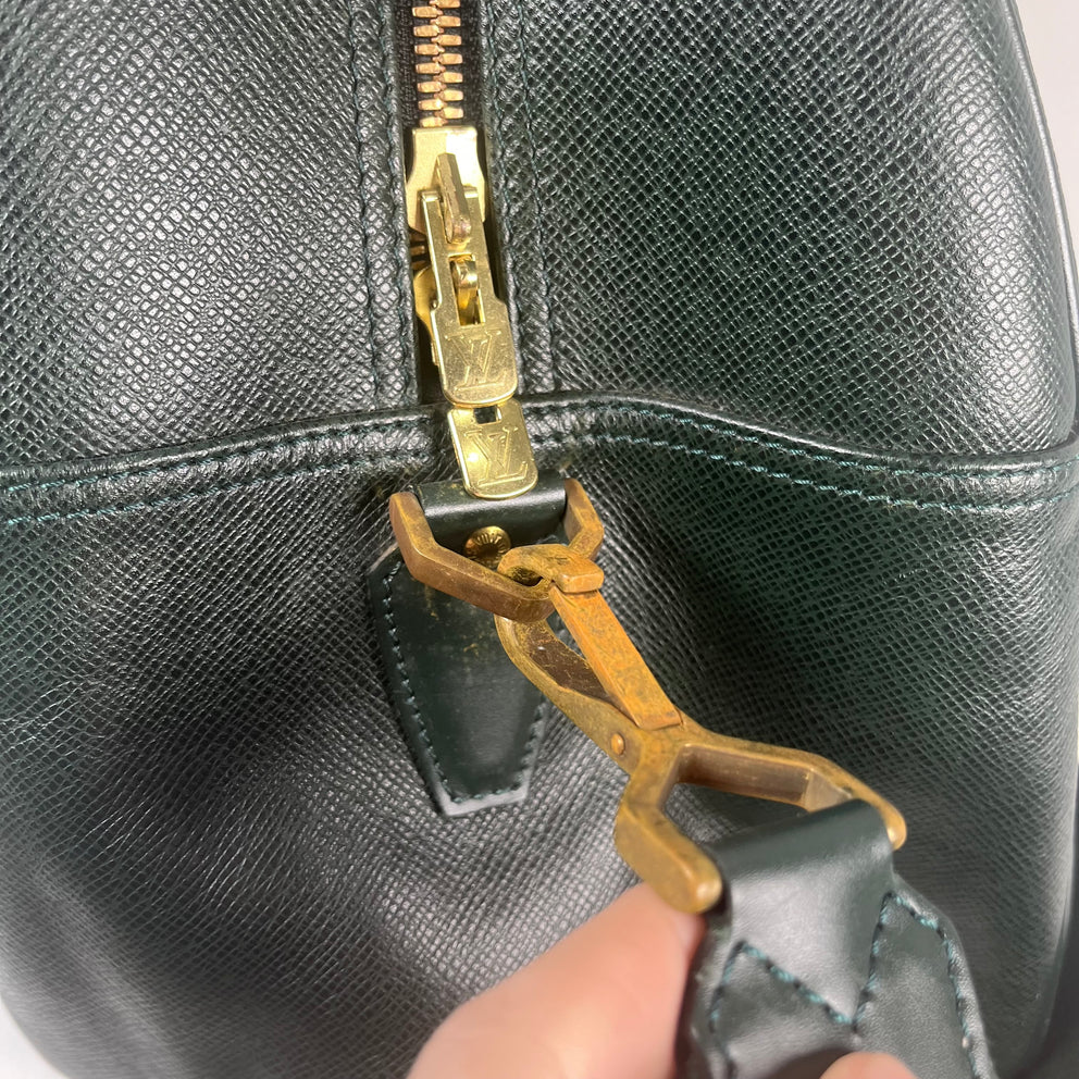 Louis Vuitton Green Boston Kendall Duffle Bag