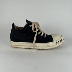 Rick Owens Black Ramones Size 8