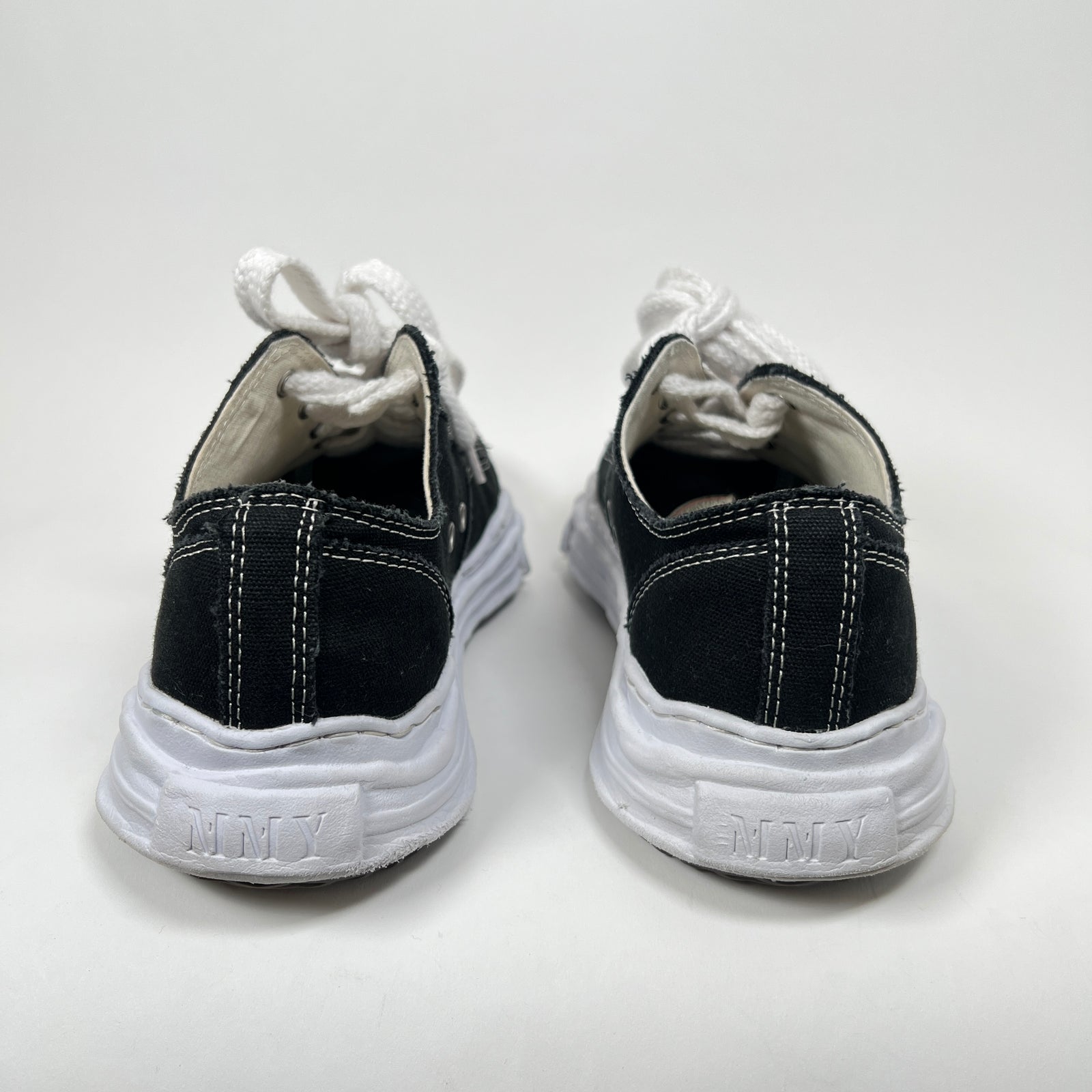Maison Mihara Yasuhiro Black/White Hank OG Sole Sneaker Size 45