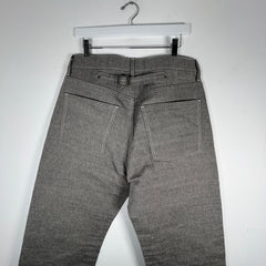 Maison Margiela 12oz Broken Twill 5 Pocket Pants - Caviar Size 30