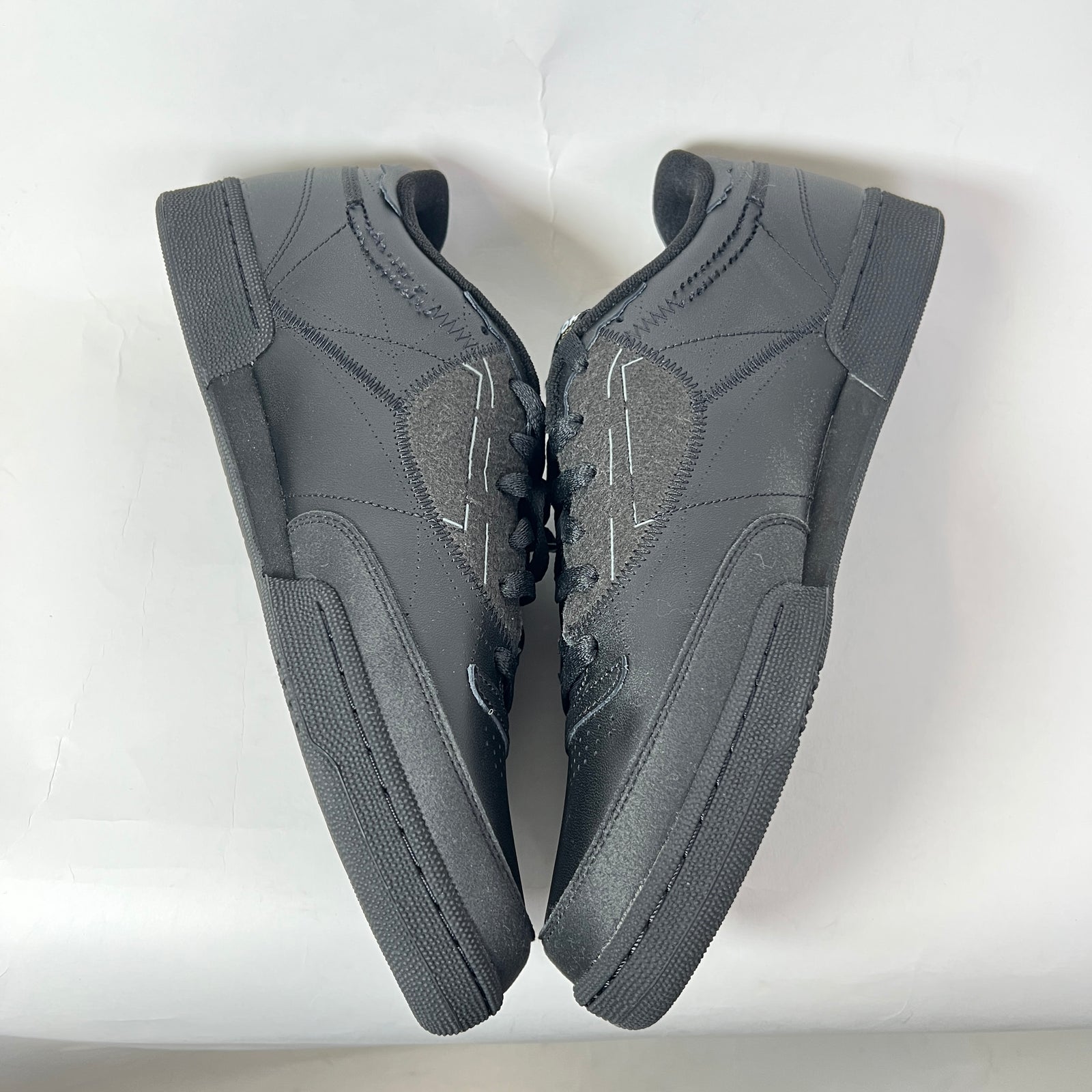 Maison Margiela x Reebok Black Club-C Sneaker Size 12