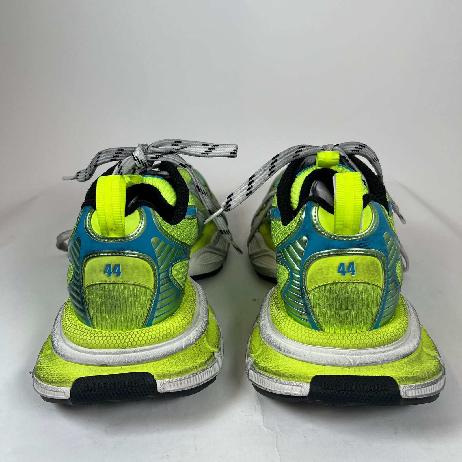 Balenciaga Fluorescent Yellow/Blue 3XL Sneaker Size 44
