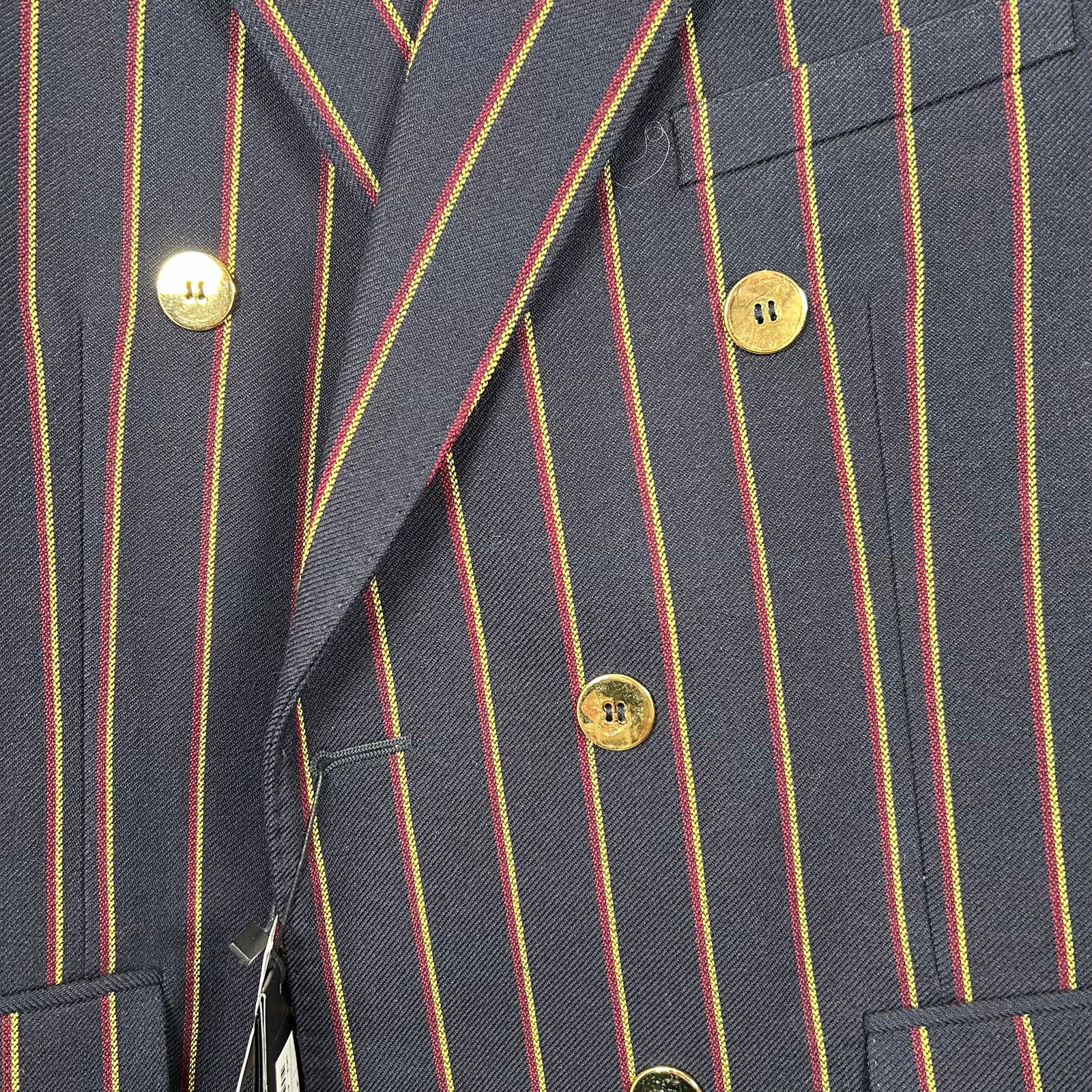 Saint Laurent Double Breasted Jacket Size 42
