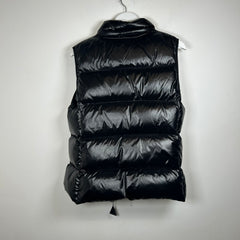 Moncler Black Puffer Vest Size 4