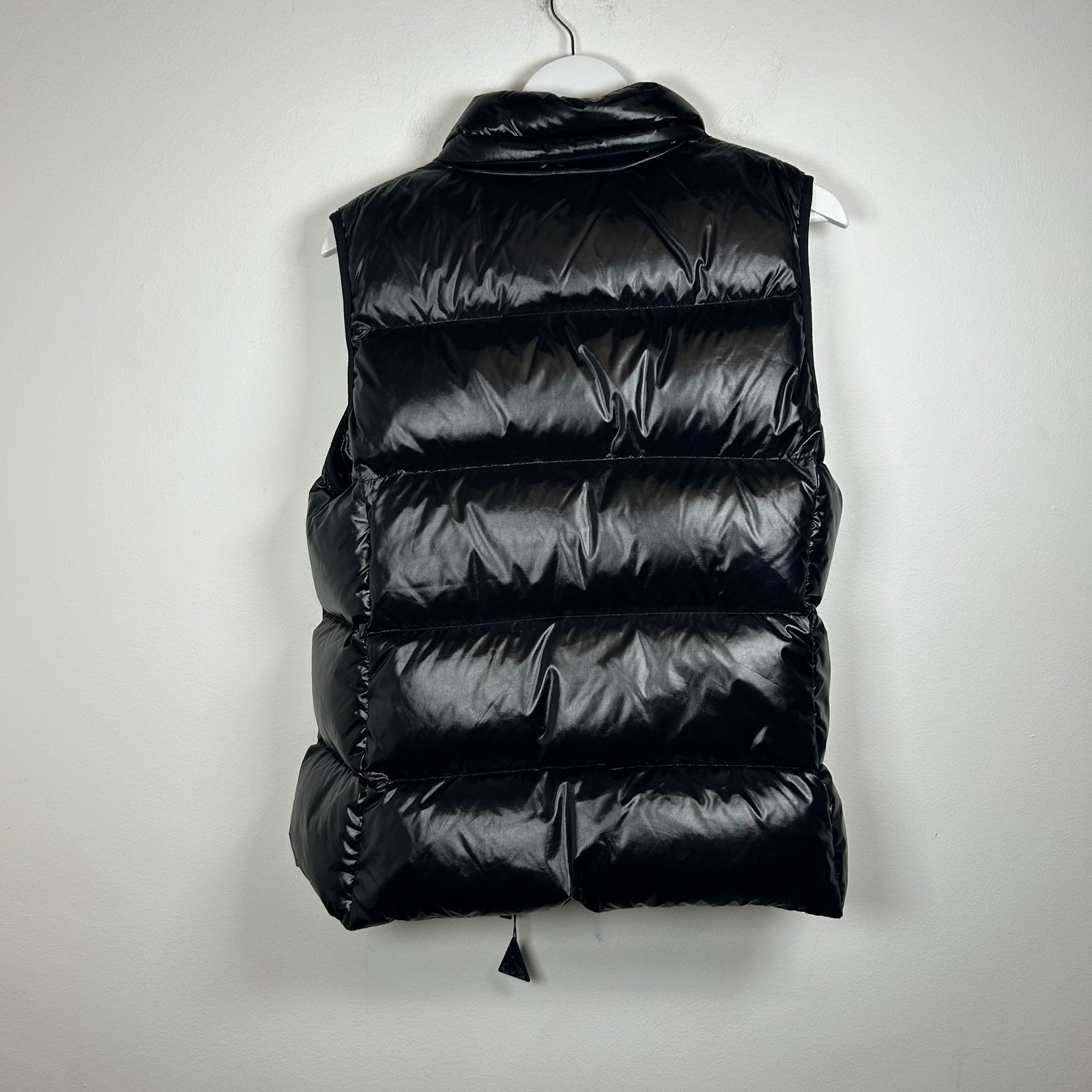 Moncler Black Puffer Vest Size 4