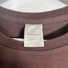 Number Nine NowhereMan Tee Size 2
