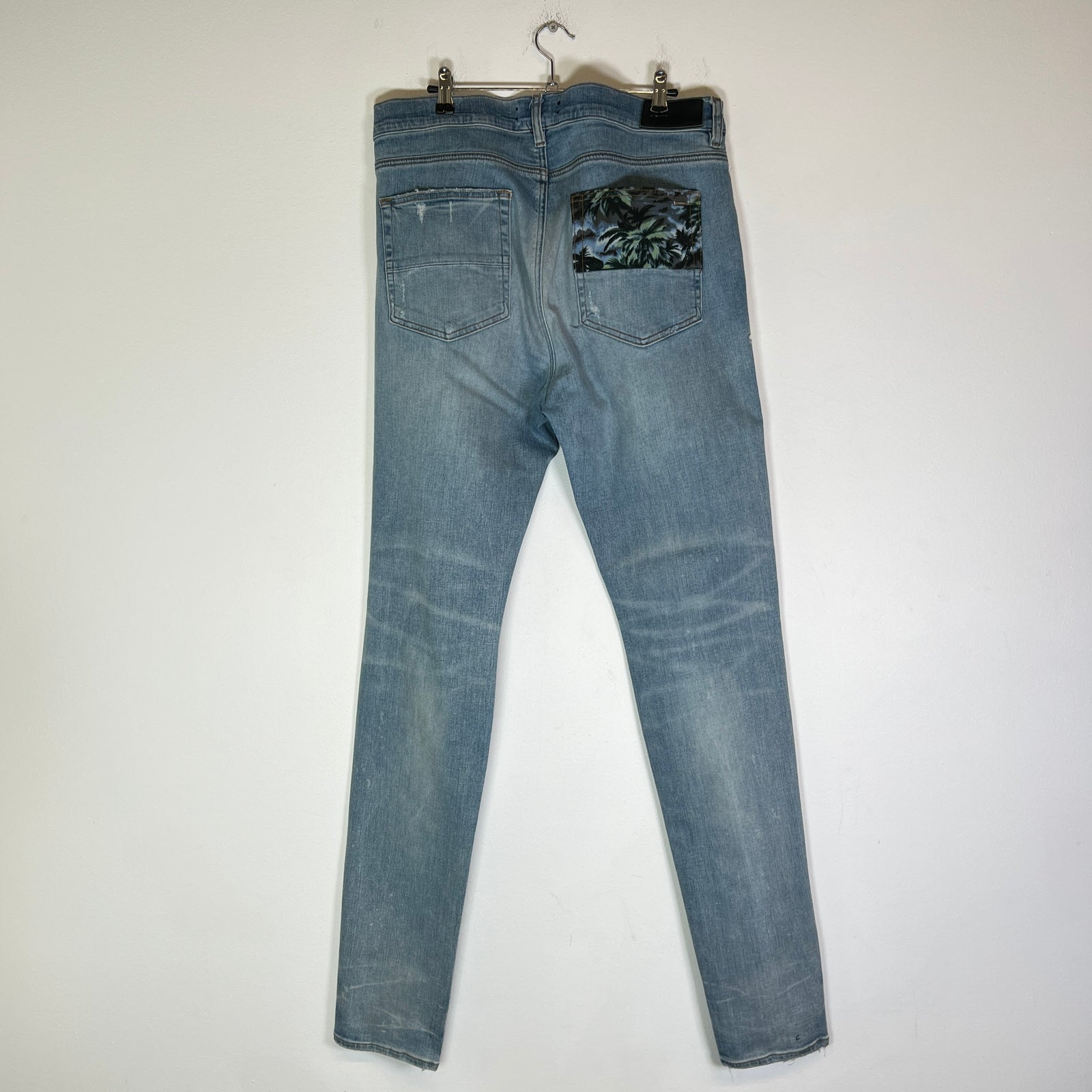 Amiri Blue Star Tropical Jeans Size 38
