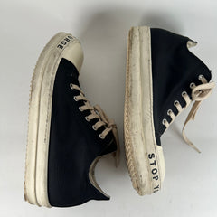 Rick Owens Black Ramones Size 8