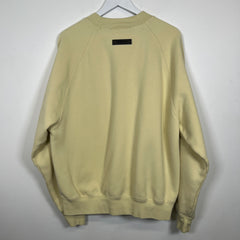 Essentials Yellow Crewneck Sz M