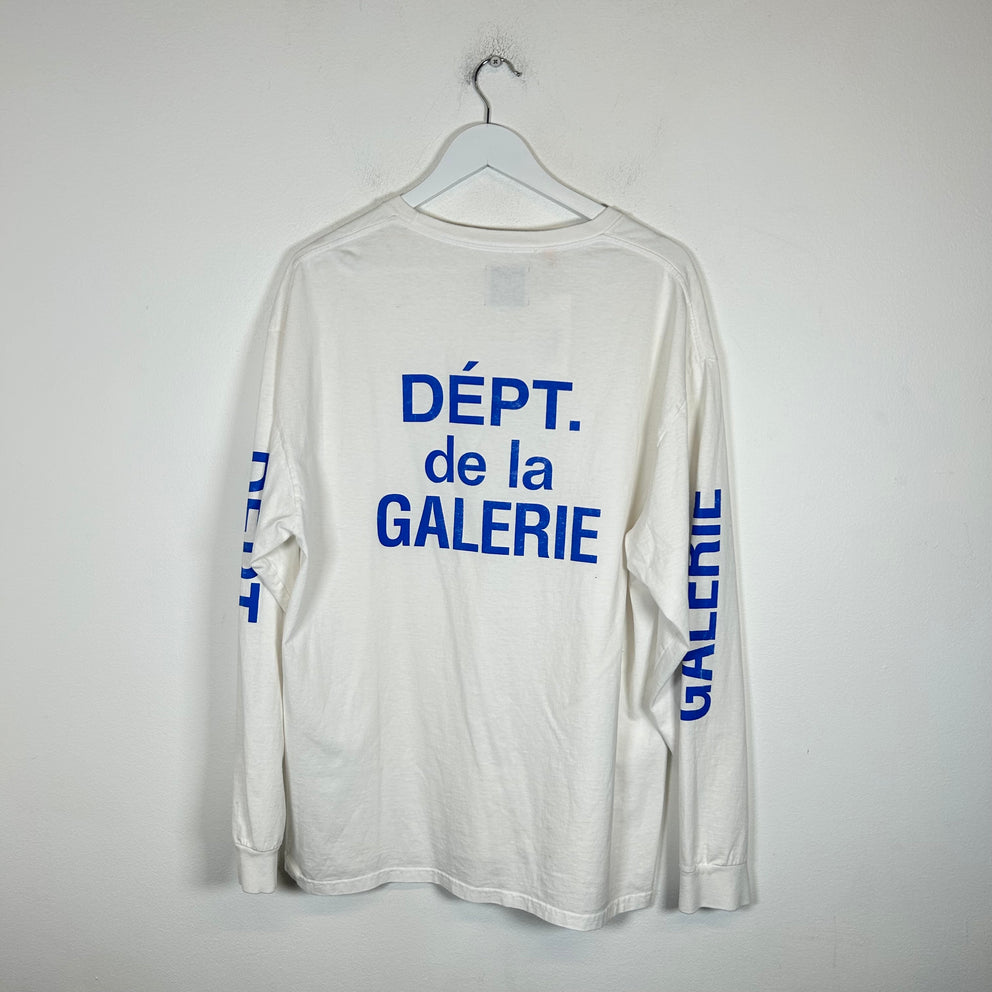Gallery Dept White/Blue French Collector Longsleeve Size L