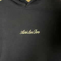 Aime Leon Dore Navy Logo Hoodie Size L