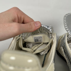 Adidas x Wales Bonner Metallic Silver Samba Sneaker Size 10