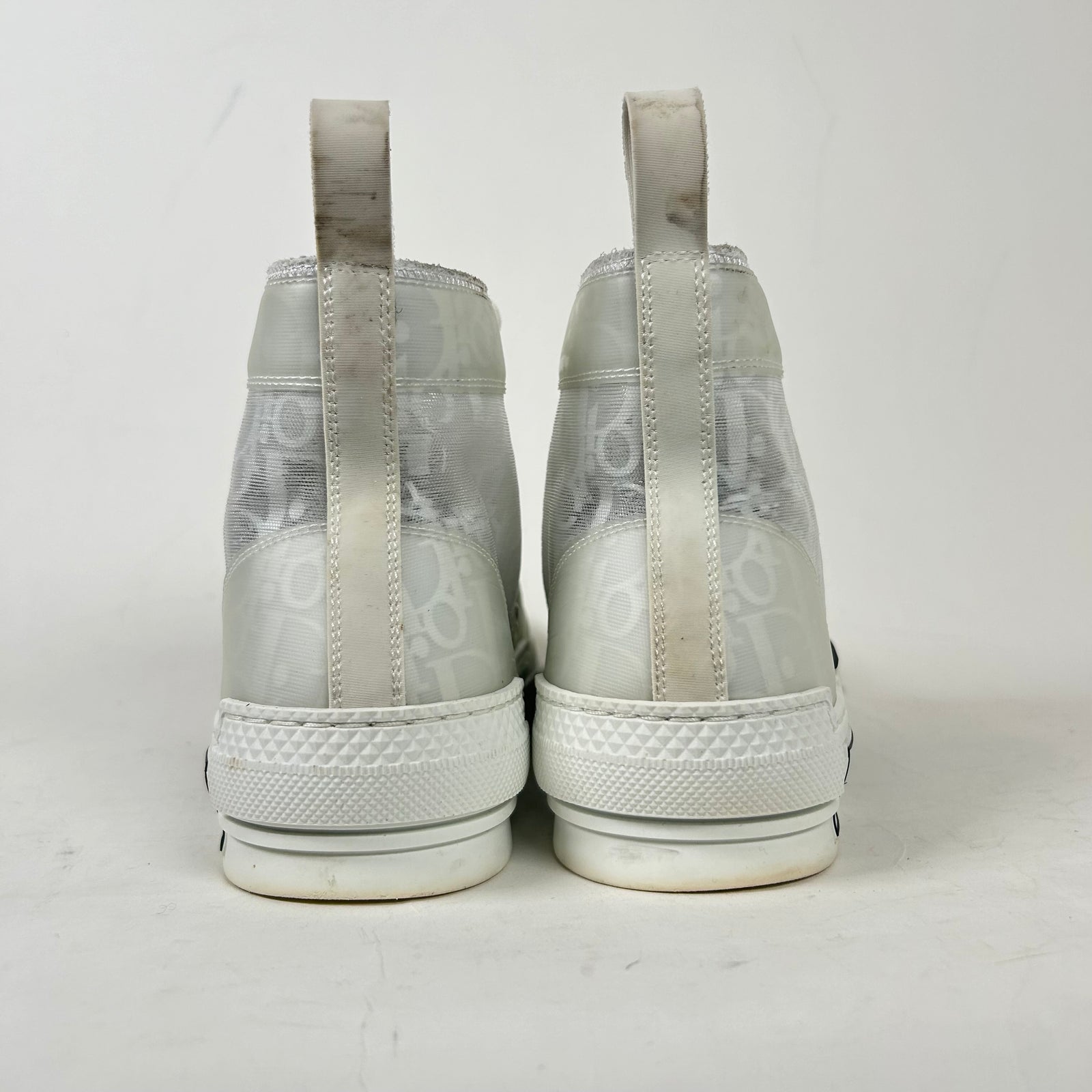 Dior B23 White High Top Sneakers Size 37