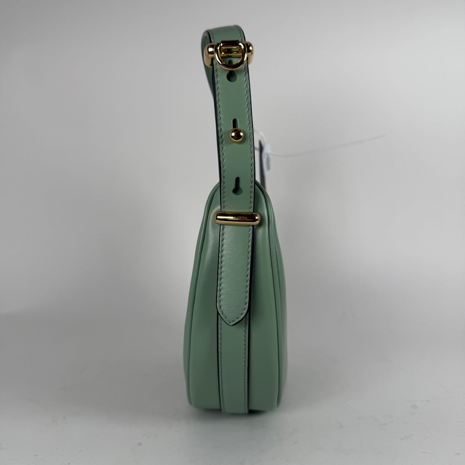 Prada Arqué Sea Green Shoulder Bag