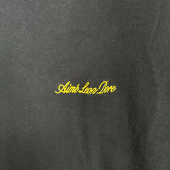 Aime Leon Dore Navy Spell-Out Logo Tee Size L