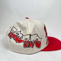 Hellstar White/Red Records Snapback