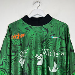 Off-White x Nike Green Soccer Jersey Size M