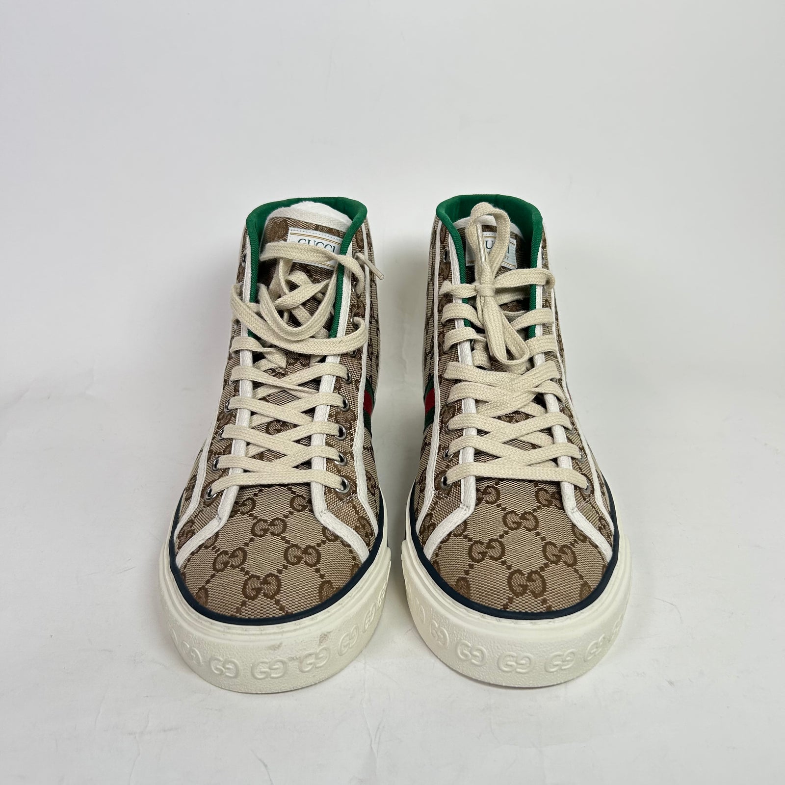 Gucci Tennis 1977 Canvas High-Top Sneakers