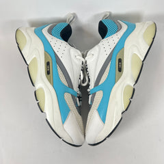 Dior B22 White/Light Blue Sneaker Size 45