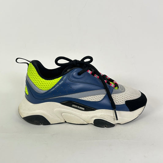 Dior Homme B22 Blue/Lime Sneaker Size 40